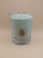 bougie classique vegetale parfum pin des Landes fait main en Correze par Anoki