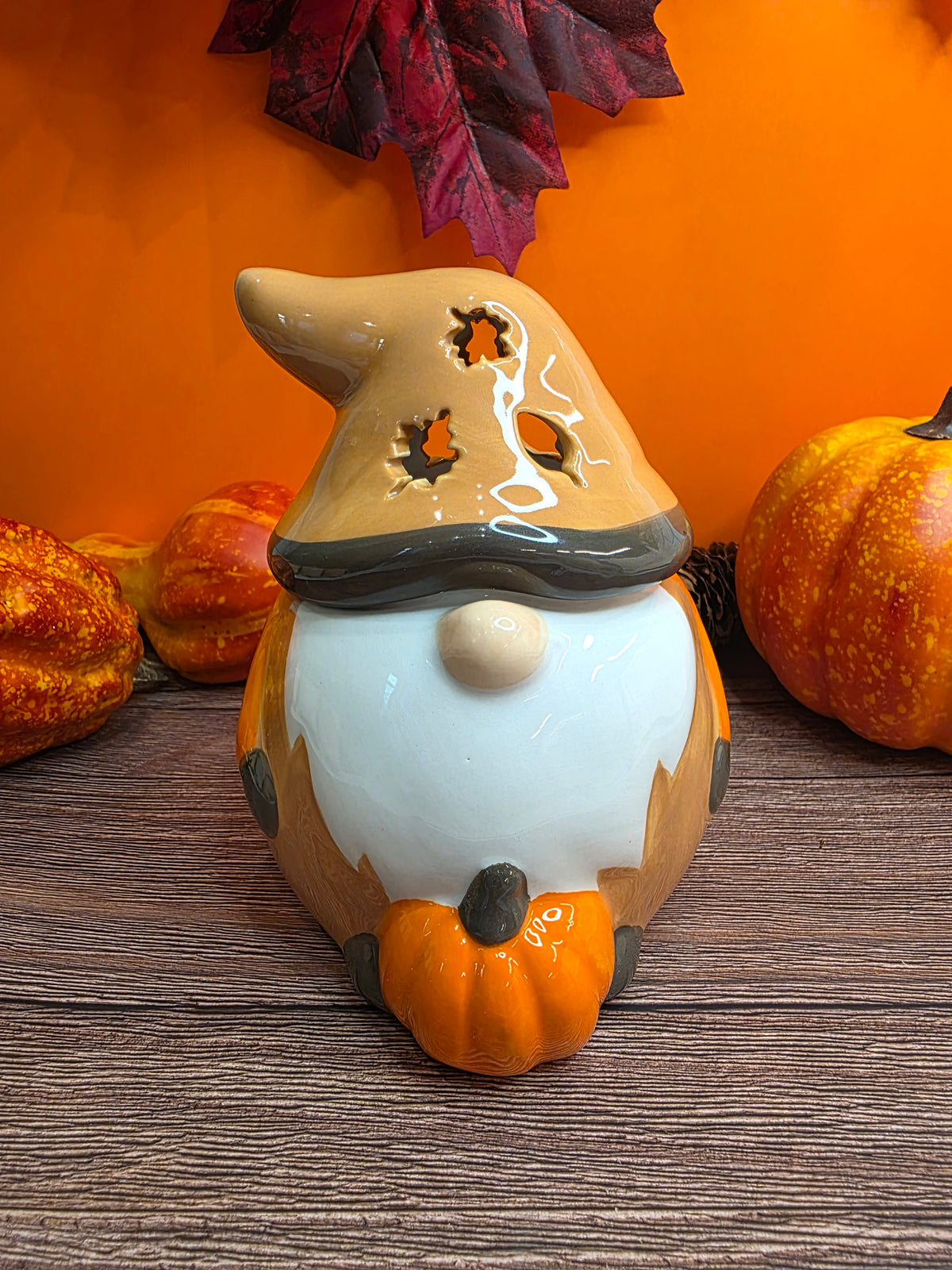 Brûle-parfum gnome orange